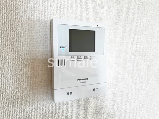 Ｄｅａｒ Ｃｏｕｒｔ　Ⅰのセキュリティ|モニター付きインターホンです☆