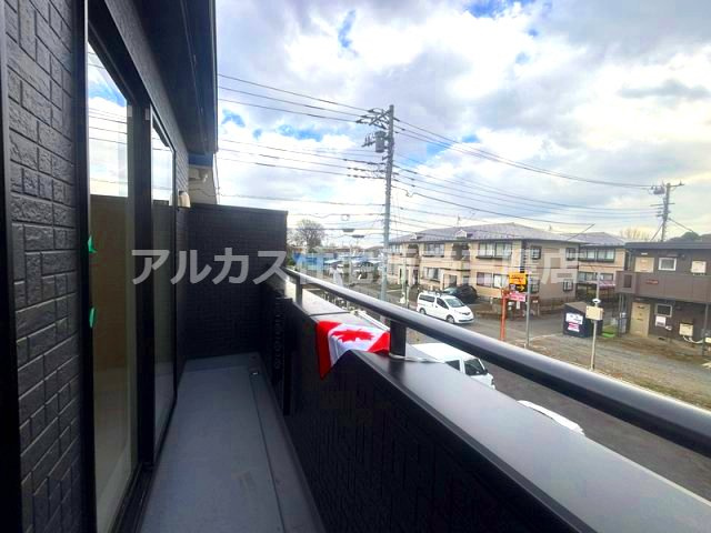 京王線 仙川駅 7分 新築戸建 三鷹市新川2丁目のバルコニー