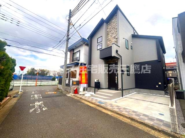 京王線 仙川駅 7分 新築戸建 三鷹市新川2丁目の前面道路含む現地写真
