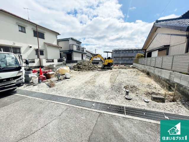 神戸市須磨区白川台　第4期　新築一戸建ての外観|周辺は落ち着いた街並みの住宅地！子育てがしやすい住環境です！まだ未完成ですが、現地でしかわからない事もございます。是非一度ご覧ください。
