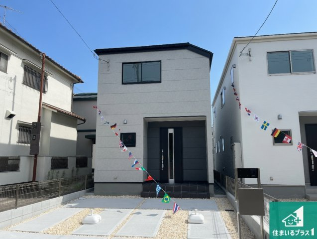 神戸市須磨区白川台　第4期　新築一戸建ての外観|周辺は落ち着いた街並みの住宅地！子育てがしやすい住環境です！気になることがありましたら、お気軽にお問い合わせください！