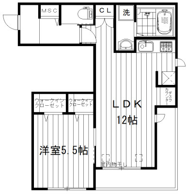 アムサクラパルクの間取り