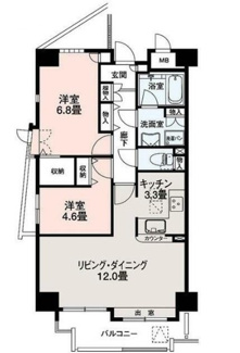 【間取り】 | スポルク浮間 | 間取りです。