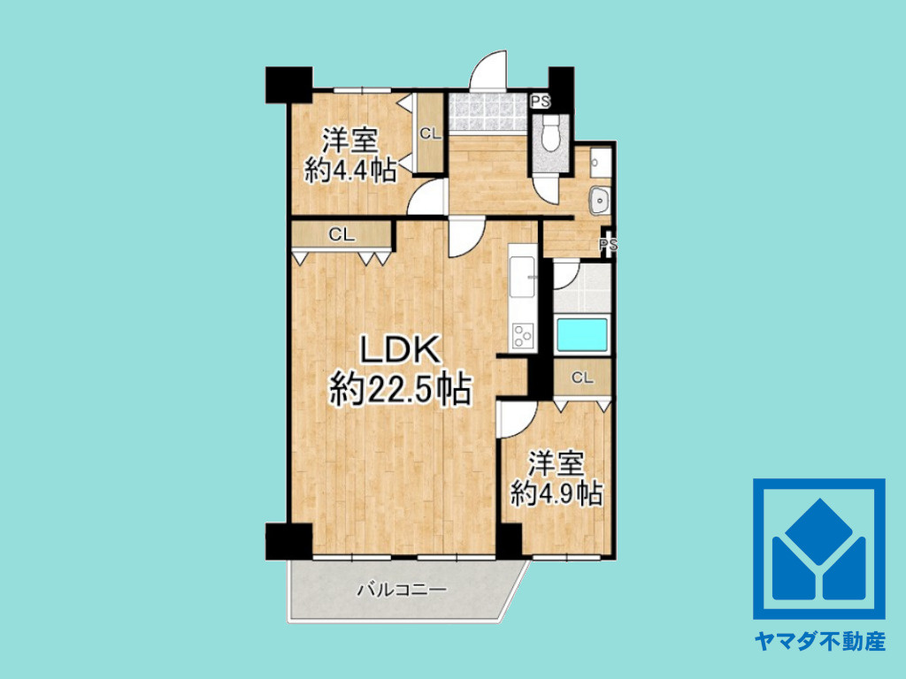 ライオンズマンション淀リバーサイドの間取り|図面と現況が異なる場合は現況を優先いたします。