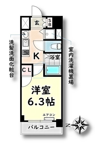 【間取り】 | ライジングコート瑞穂通【名古屋市賃貸・分譲タイプ】