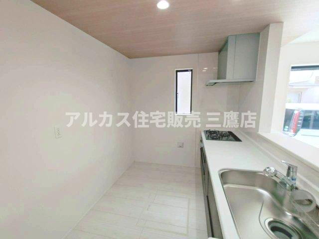 京王線 つつじヶ丘駅 18分 新築戸建 三鷹市中原4丁目のキッチン