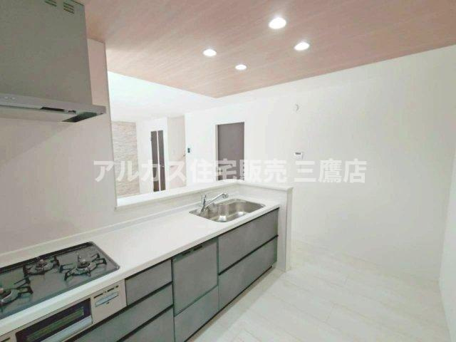 京王線 つつじヶ丘駅 18分 新築戸建 三鷹市中原4丁目のキッチン