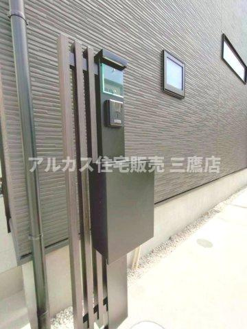 京王線 つつじヶ丘駅 18分 新築戸建 三鷹市中原4丁目のエントランス