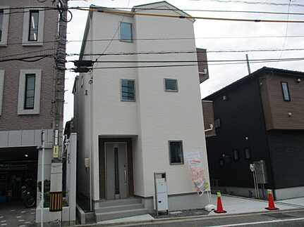 広島市西区東観音町　新築一戸建て(全2棟)の外観