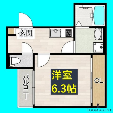 プルミエール角割町の間取り