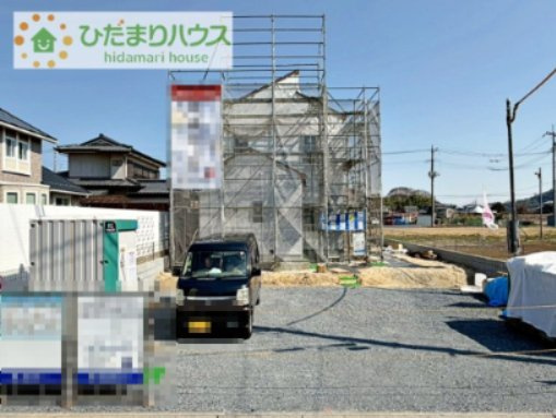 【外観】 | 桜川市東桜川第1　新築戸建 | 3/21撮影