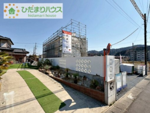 【外観】 | 桜川市東桜川第1　新築戸建 | 3/21撮影