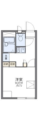 レオパレスアドバンス芦屋の間取り
