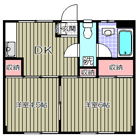 【間取り】 | 志貴ハイム