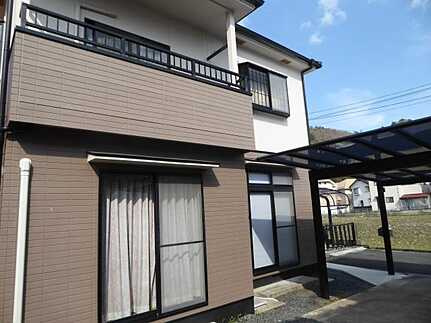 安佐北区深川7丁目のバルコニー