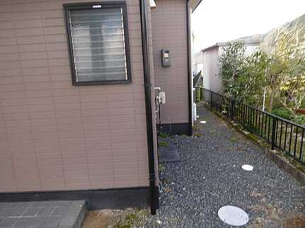 安佐北区深川7丁目の庭