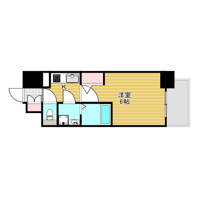 CREST TAPP 庄内の間取り