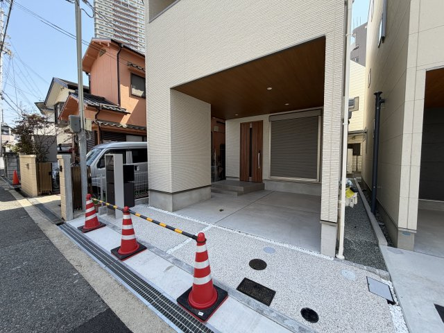 行幸町1丁目新築戸建の駐車場