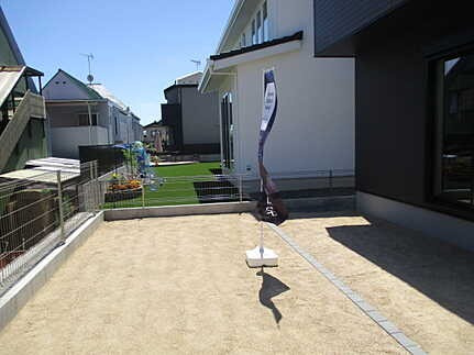 廿日市市福面2丁目　新築一戸建て(全2棟)の庭