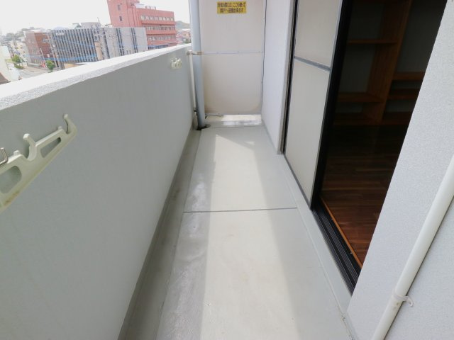 イッツビルのバルコニー