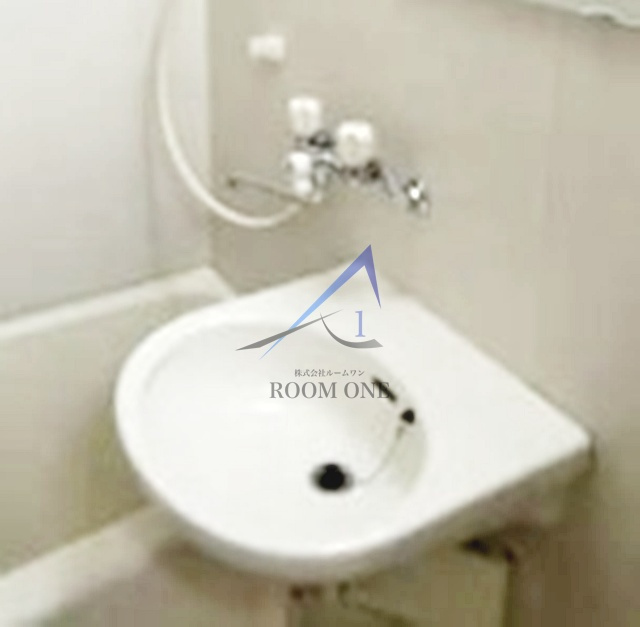 コーポ山喜Ⅲの洗面所|洗面台です。