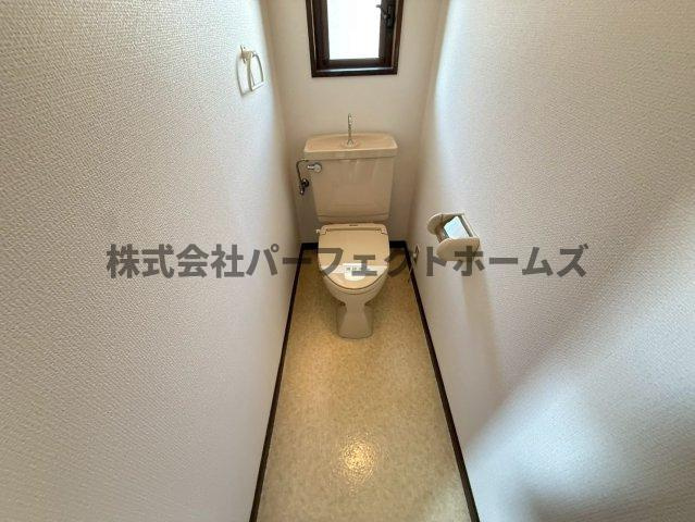 東香里南町戸建　賃貸のトイレ|トイレもきれいです