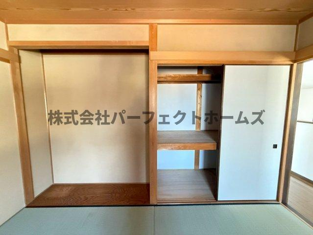 東香里南町戸建　賃貸の収納|大きなものも収納できそうです
