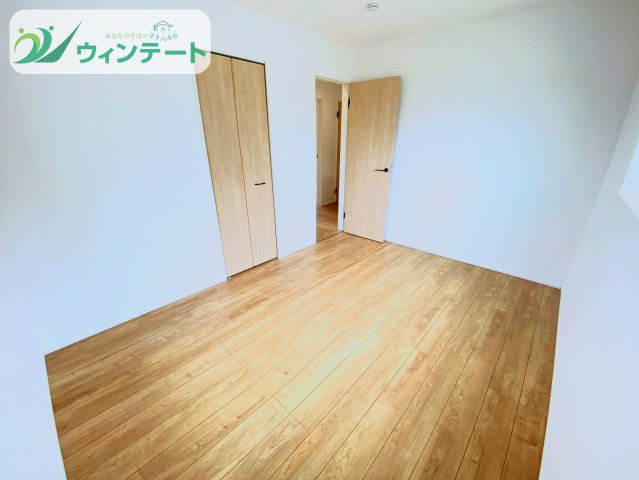 龍ケ崎市久保台2丁目第1期　新築戸建ての洋室|未就学のお子様の成長に合わせて使える広々洋室。落ち着いた空間で集中力が高まるかも！