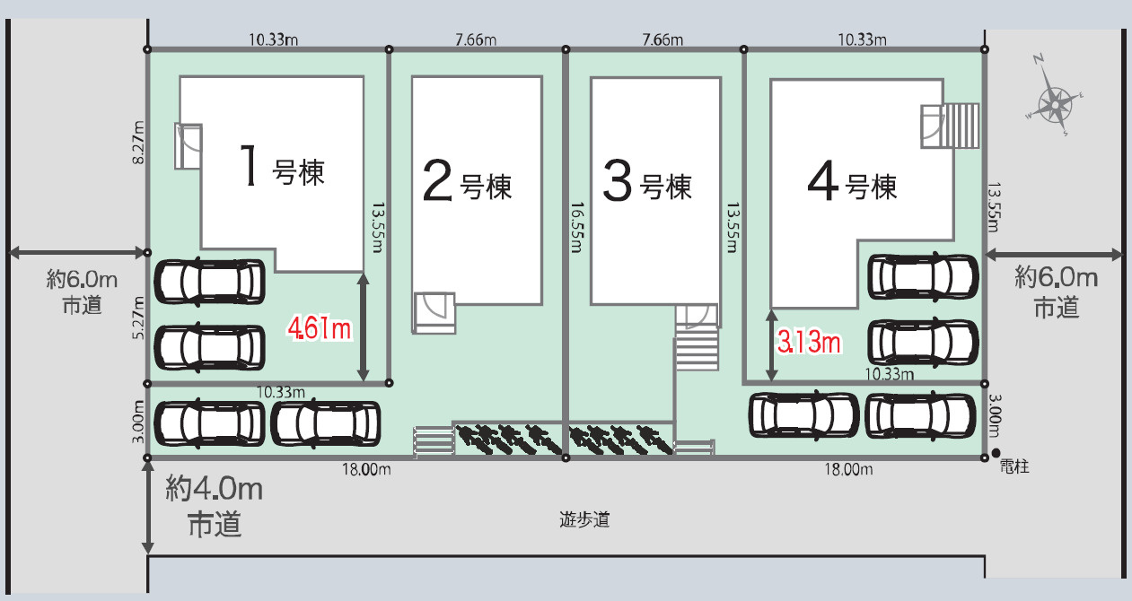 龍ケ崎市久保台2丁目第1期　新築戸建て