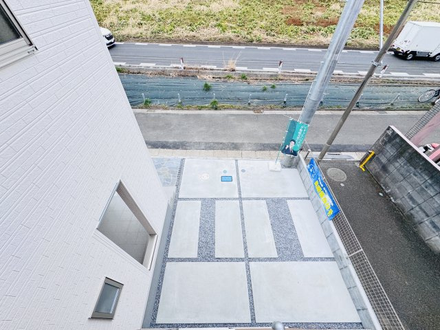 三郷市早稲田７丁目新築戸建（早稲田７丁目２期）の展望|バルコニーより道路側眺望