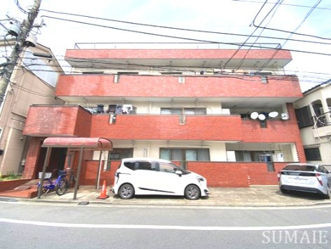 リバーサイドマンションの外観|外観は落ち着いています