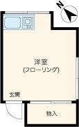 Tokyo Apartment @ Sengokuの間取り