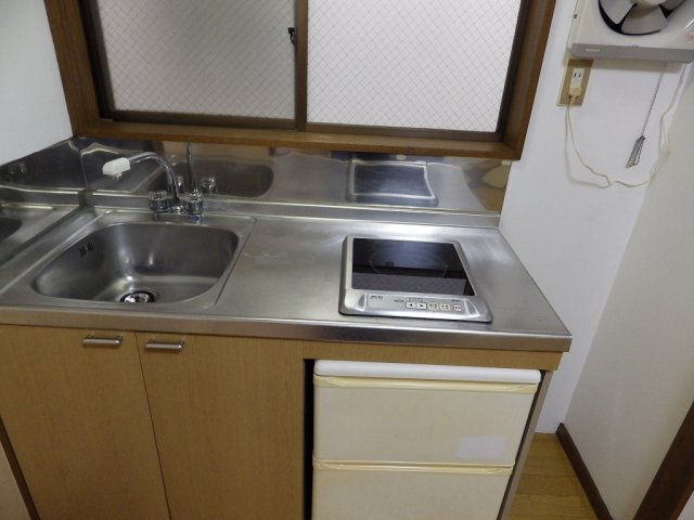 Tokyo Apartment @ Sengokuのキッチン
