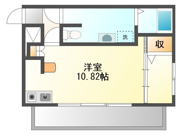 パティオ和白の間取り