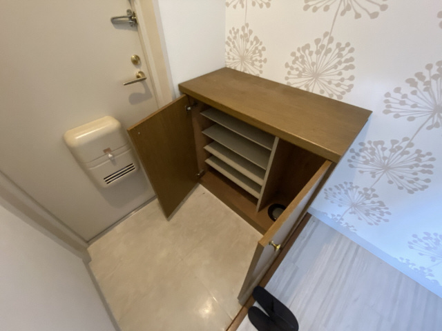 アモンコートＩの玄関