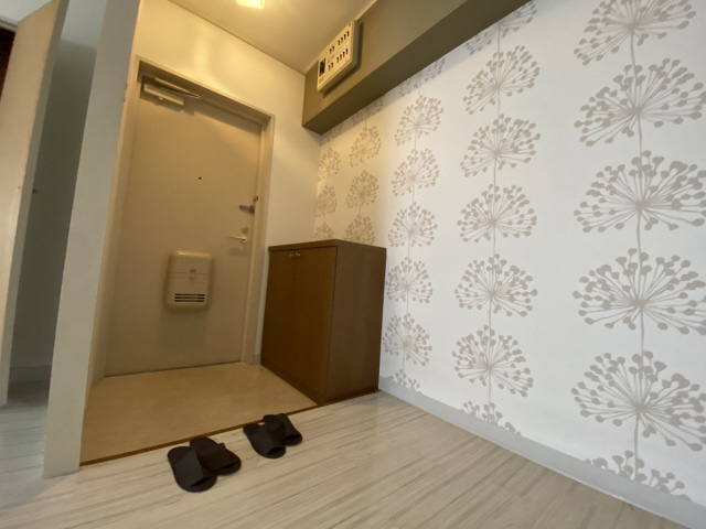 アモンコートＩの玄関