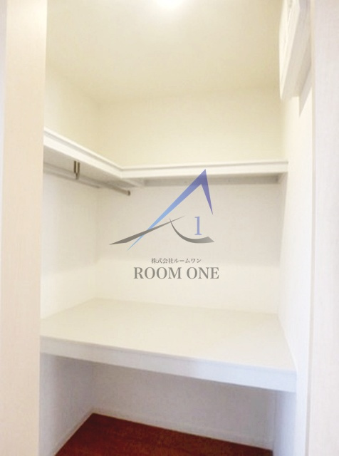 アクアコートⅠの収納|ウォークインクローゼットです。