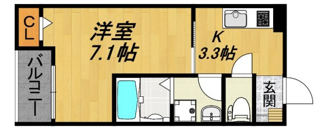 【間取り】 | LE COCON 北名古屋Ⅱ