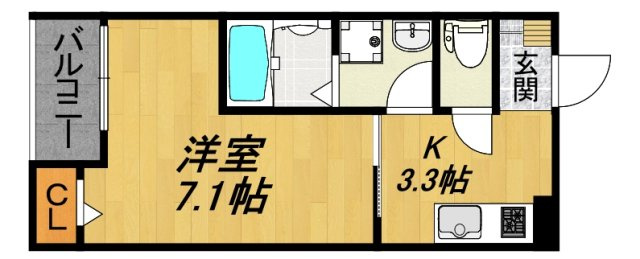 【間取り】 | LE COCON 北名古屋Ⅱ