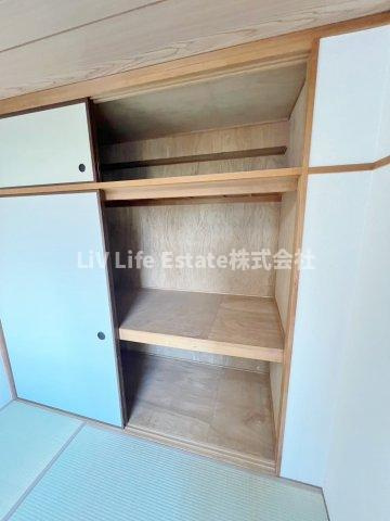 久米川プラネットの収納