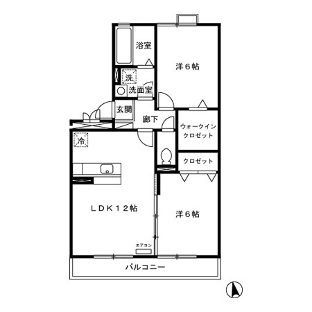 リビングタウンひたち野 Ａ