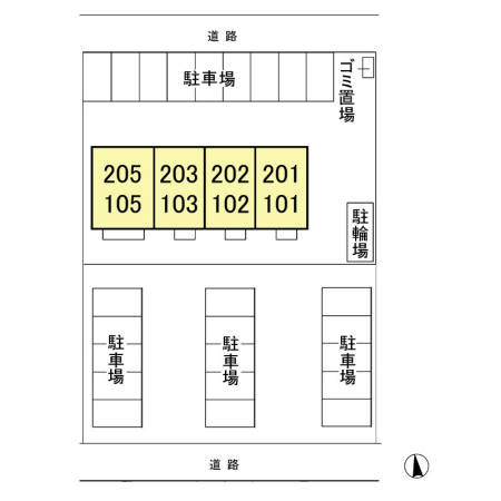 マーベラスひたち野の区画図
