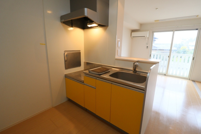 マーベラスひたち野のキッチン|対面カウンターキッチン（録画機能付）