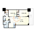 【間取り】 | グランドメゾン新梅田タワー THE CLUB RESIDENCE　間取り