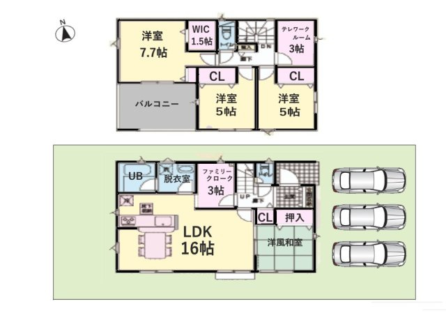 クレイドルガーデン鯖江市杉本町　第３