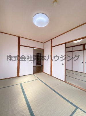 【和室】 | 　メゾンサンガ | 落ち着いた雰囲気の和室付きです