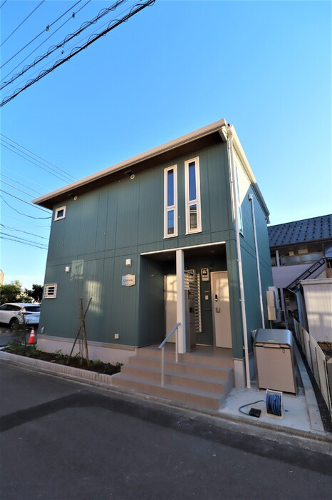 府中市押立町５丁目のアパートの外観