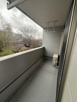 新潟市秋葉区田家１丁目のタウンのバルコニー