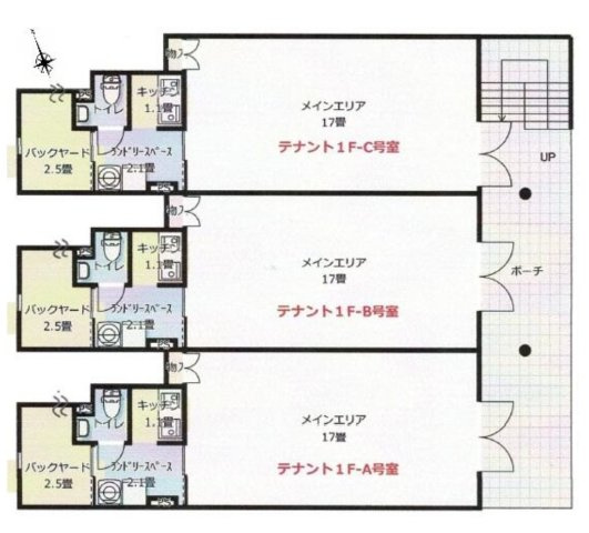 近江八幡市鷹飼町北３丁目の店舗事務所