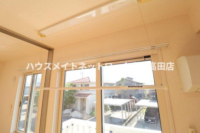 スタイリッシュ リバーのその他|室内物干し
（参考同型201号室室内写真）